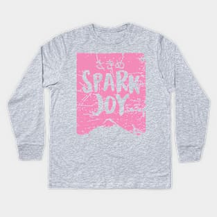 Spark Joy Pink Kids Long Sleeve T-Shirt